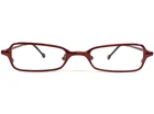 Vintage L.a.eyeworks Eyeglasses Frames Whip 580 Shiny Red Rectangular 48-20-125 New. Price: $65.85.