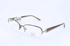 South Hampton SH3002 Brown Browline Women Half Rim 51-17-135 Eyeglasses Frames. Price: $24.95.