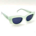 Zenni Designer Oval Sunglasses Opaque Blue Fashion Frame & Lenses #T00632416 Pre-owned. Price: $22.39.