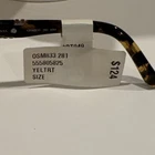 Oscar De Renta OSM833 281 Tortoise Plastic Full Rim Eyeglasses 50-21-140 New. Price: $17.99.
