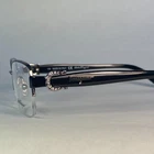 Salvatore Ferragamo Italy Black And Silver Eyeglass Frame SF2113R 53-17-135 081 New. Price: $99.99.