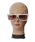Celine Monochrome White Eyeglasses Frames Only CL40214U Italy Pre-owned. Price: $210.00.