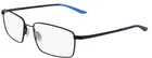 New Nike 4305 008 Satin Black & Midnight Navy Eyeglasses 55/18/145. Price: $69.95.