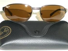 Ray Ban RB3106 Sport LMW2 Brownish B15 Crystal Python Metal Wraps Sunglasses New. Price: $299.99.