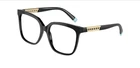 Tiffany & Co. TF2227 8001 Black Gold Eyeglasses Frame 54MM New Italy. Price: $200.00.