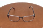 Modern Optical Slick Gray Rectangle Eyeglasses Frames 60-17-150 New. Price: $29.95.