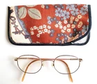Kathy Inlael Tm KI-4649 46-20-135 Mga Women Eyeglasses Frame Gold With Case Pre-owned. Price: $25.00.
