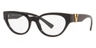 New Genuine Versace Black Gold Frame Cat Women Eyeglasses 3282 GB1 53MM. Price: $214.97.