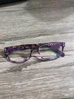 Apple Bottoms AB782-1 Eyeglass Frame Plastic Purple Tortoise Crystals 54-16-140 Pre-owned. Price: $30.00.