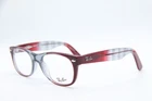 Ray-ban Rb 5184 5517 Clear Gray Red Authentic Frames Eyeglasses 50-18 Pre-owned. Price: $65.52.