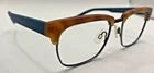 Nautica Tan And Blue Eyeglasses Frames N6232S 254 53-19-140 Pre-owned. Price: $38.88.