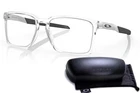 Oakley Exchange OX8055-0356 Polished Clear Optical Eyeglasses Frames 56-17-136 New. Price: $175.95.