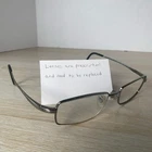 Ray-ban RB6177 2502 Eyeglasses Silver Metal Frames Only 54-18-145 Pre-owned. Price: $29.71.