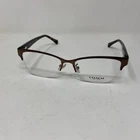 Coach HC5066 9155 Satin Brown Dark Tortoise 53-16-135 Flex Hinge ZT43 New. Price: $76.50.