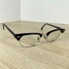 Ray-ban RB5154 2000 Clubmaster Eyeglasses Black Parts Only 49-21-140 Pre-owned. Price: $19.05.