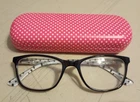 Lulu Guinness Eyeglasses Frames LR74 2.0 53 18 145 Black & Zebra Frmes W/case Pre-owned. Price: $29.99.