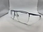 Oakley OX3026-0355 55/17 139 Men Polished Stonewash Voon Half Rim Eyeglasses Pre-owned. Price: $49.99.