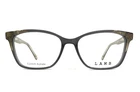 L.a.m.b. Eyeglasses Frames LA130 Gry Gray Gold Cat Full Rim 53-16-135 New. Price: $119.99.