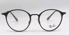Ray-ban Rb 1053 4065 Round Full Rim Metal Eyeglass Frames Black 45-18-130 New. Price: $65.00.