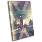 London Abstract Geometric City Single Canvas Wall Art Picture Print New. Price: $109.99.