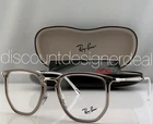 Ray-ban Hexagon Eyeglasses RB4451V 8125 Transparent Gray Frames Clear Lens 50MM New. Price: $118.99.