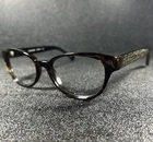 New Coach Womens Eyeglasses HC6069 5120 Dark Brown Tortoise 49-17-135 Cute Look!. Price: $57.99.