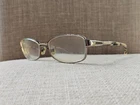 Liz Claiborne Women Eyeglasses L610 ORX3 Eyewear Gold Tone Frame Only Pre-owned. Price: $29.87.