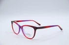New Nicole Miller Calyer C02 Red Purple Clear Authentic Frames Eyeglasses 55-17. Price: $84.15.