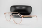 New Coach Hc 6138U 5668SB Transparent Pink Gold Clear Authentic Eyeglasses 52-16. Price: $105.40.