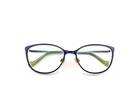 Jean Lafont Eyeglasses Frames Only, Philomene 367, 52-16-129, Blue/green, France Pre-owned. Price: $59.99.