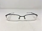 Oakley Eyeglasses Frames OX3111-0552 One Sight 52-19-143 Black Rhinochaser YD89 Pre-owned. Price: $39.25.