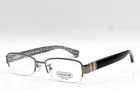 New Coach Hc 5027B 9081 Dark Silver/black Authentic Eyeglasses 50-17. Price: $118.27.