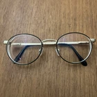 Boulevard Boutique 4017 The Georgio Eyeglasses 51-20-140 Gold/black Rim Frames Pre-owned. Price: $19.99.