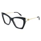 New Alexander Mcqueen Am 0376O Eyeglasses 002 Grey 100% Authentic. Price: $278.07.