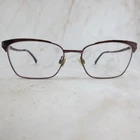 Takumi Eyeglasses Frame TK953 Women's Purple Metal Cat Half Rim 53-17-135 Pre-owned. Price: $29.99.