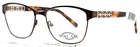 Oscar OSL467 210 Shiny Brown Womens Square Full Rim Eyeglasses 53-16-135 B:41 New. Price: $29.99.