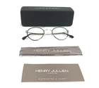 Henry Jullien Glasses Frame Cap Ferret C53P76 Blue White Gold Filled 46-24-145 New. Price: $249.99.
