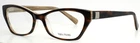 Vera Wang V323 Hn Brown Horn Womens Semi Cat Eyeglasses 51-17-133 B:34 New. Price: $54.99.