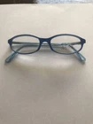 Look Occhiali Mod. 4000 Blue Plastic 48-15-135 Hipster Vintage Eyeglasses Frames New. Price: $35.00.