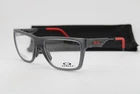New Oakley OX8028-0256 Nxtlvl Satin Grey Smoke Red Authentic Eyeglasses 56-17. Price: $209.10.