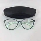 Calvin Klien Womens CK5719 Glasses Frames 53/15/135 Green Cateye With Hard Case Pre-owned. Price: $29.00.