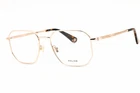 Police VPLL67 0300 Eyeglasses Rose Gold Frame 53MM New. Price: $73.99.