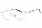 New Salvatore Ferragamo SF2218 Eyeglasses Rose Gold 100% Authentic. Price: $93.10.