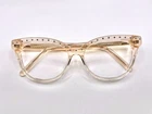 Chelsea Morgan Eyeglass Frames Cm 202216 Beige 53-15-140 New. Price: $35.00.