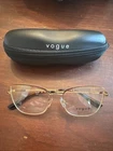 Vogue Eyewear Women's VO4307 Butterfly Frames Gold Demo Lens New. Price: $26.00.