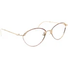 Christian Dior Eyeglasses 2876 42 Gold/purple Round Metal Austria 54 17 130 Pre-owned. Price: $79.99.