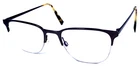 Warby Parker Wallis 2306 Dark Brown Half Rimless Eyeglasses Frame 51-20-145 Pre-owned. Price: $48.00.
