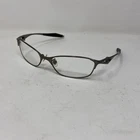 Oakley 22-182 Bracket 6.1 Brushed Chrome Gray 55/17/118 Eyeglasses 355L Pre-owned. Price: $150.00.