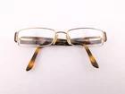 Chanel Eyeglasses, Frames Only, 2089 C.125 Gold/brown Tort, 52-16-135, Italy Pre-owned. Price: $189.99.