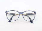 Guess Eyeglasses, Frames Only, GU2718-3 090, 53-15-140, Plastic, Clear Blue Pre-owned. Price: $34.99.
